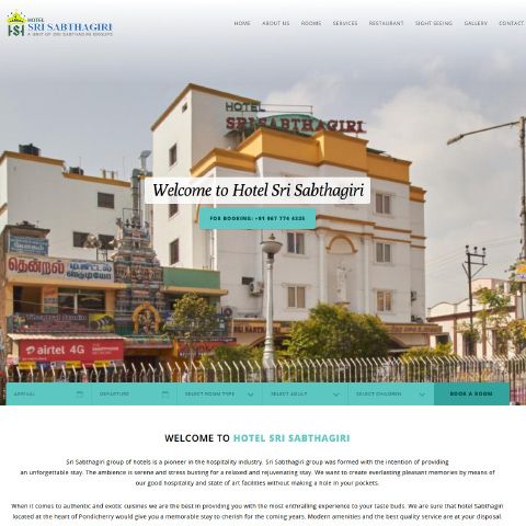 Business class hotel in Pondicherry - http://www.hotelsrisabthagiri.com