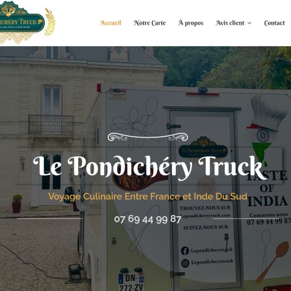 Le Pondichéry Truck - Paris - https://lepondicherytruck.com/